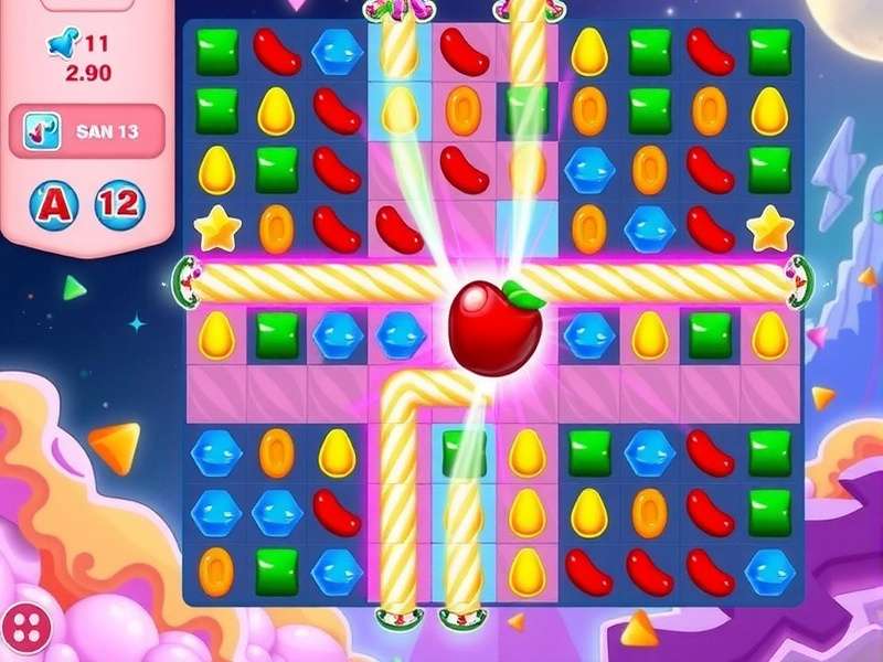 Candy Blast Universe colorful candy puzzle game